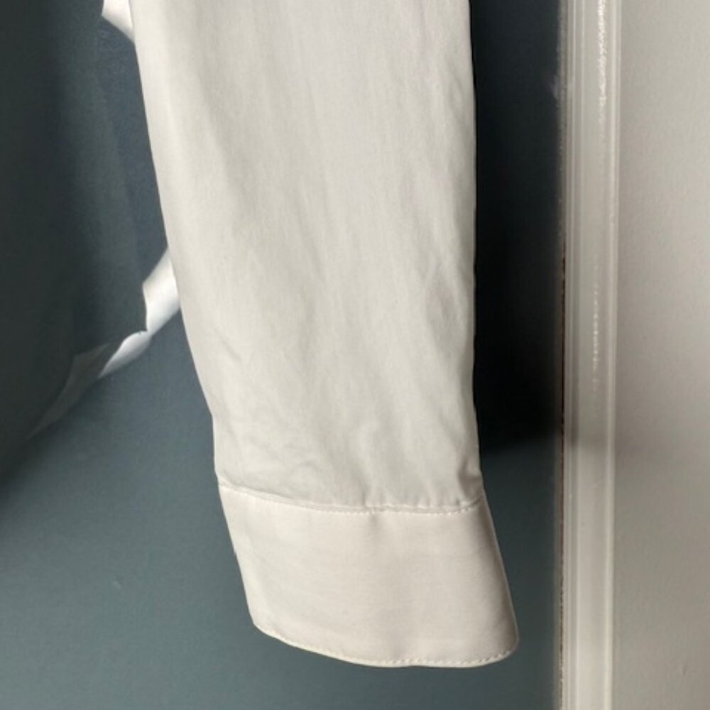 Burberry Classic White Women Shirt Size 0 XS - Great Condition - Picture 5 of 9